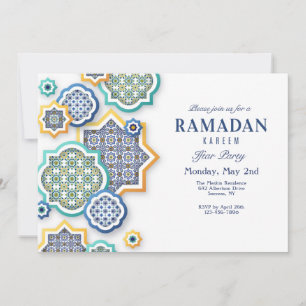 Invitation Ornemental Arabe