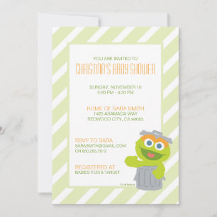Invitation Oscar l'Invitation Baby shower de groupe