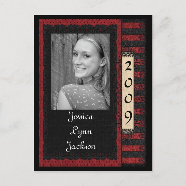 Invitation ou Merci du Photo Party (Devant)