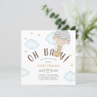 Ours En Conflit Oh Bébé Bois Baby shower Neutre Da