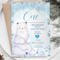 Ours mou d'hiver Fleurs de neige bleu Fleurs d'hiv