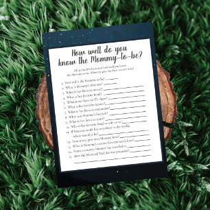 Invitation Ours Qui Connaît Maman Meilleur Baby shower Jeu