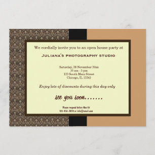 Invitation Ouverture de la nouvelle entreprise