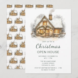 Invitation Ouverture des fêtes de Noël
