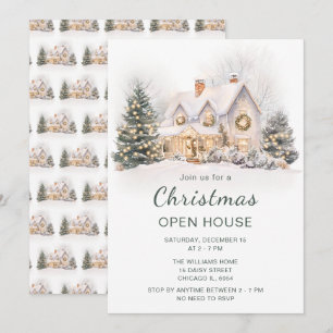 Invitation Ouverture des fêtes de Noël