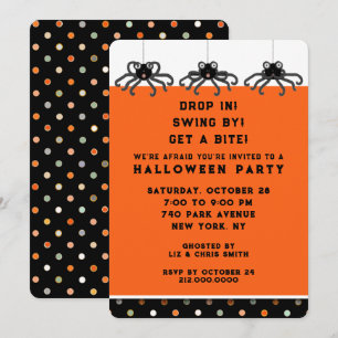 Invitation Ouverture Halloween
