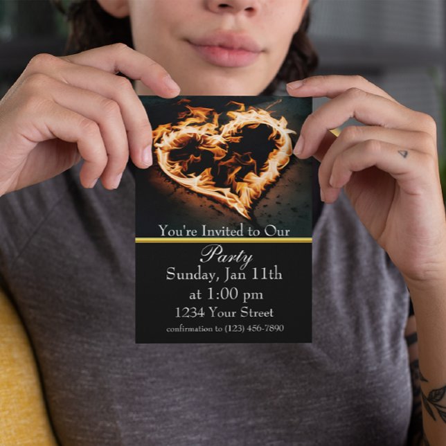 Invitation Ouvrez la voie à notre fête du feu ! (Créateur téléchargé)