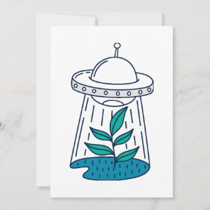 Invitation OVNI Alien