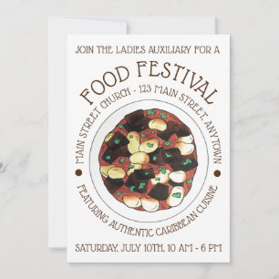 Invitation Oxtail et Broad Bean Stew Caribbean Food Festival