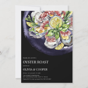 Invitation Oyster & Pearl Coastal Party