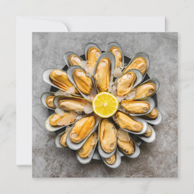 Invitation Oyster Platter (Devant)