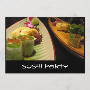 Invitation P6100089, Parti Sushi