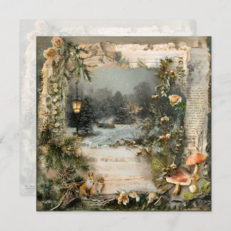 Invitation Page de mise à jour Cosy Winter Deep Cottagecore