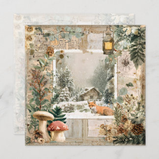 Invitation Page de mise à jour Cosy Winter Deep Cottagecore