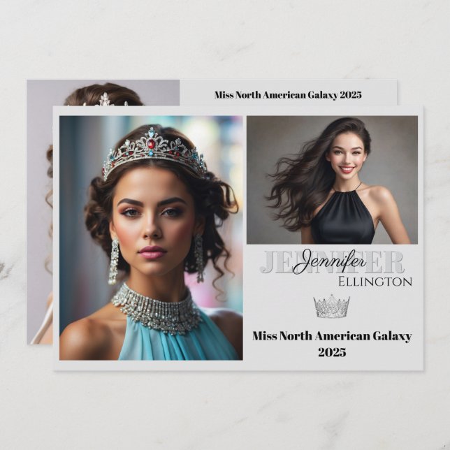 Invitation Pageant Essentials Autograph Comp Card (Devant / Derrière)