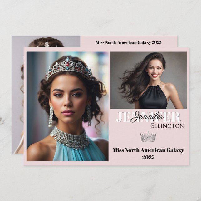 Invitation Pageant Essentials Autograph Comp Card (Devant / Derrière)
