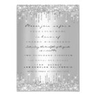 Paillettes étincelantes argentées Lux Mariage Swee