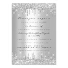 Paillettes scintillantes gouttes argent Lux mariag