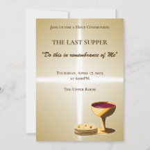 Pain et vin sans levain Le Dernier souper Pâques