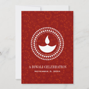 Invitation Paisley Diwali