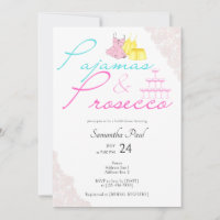 Pajama Stwood Party PJs & Prosecco Fête des mariée