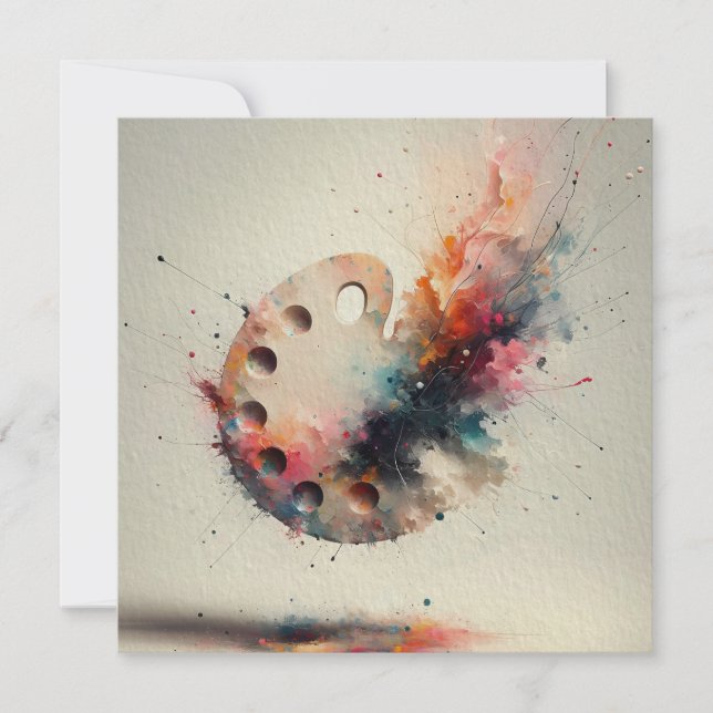 Invitation Palette of Creation  (Devant)