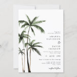 Invitation Palm Tree Tropical Island Minimal Beach Wedding In<br><div class="desc">Palm Tree Tropical Island Minimal Beach Wedding Invitation Message si vous avez besoin d'ajustements</div>