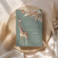 Pampas botanique herbe girafe safari sauge vert