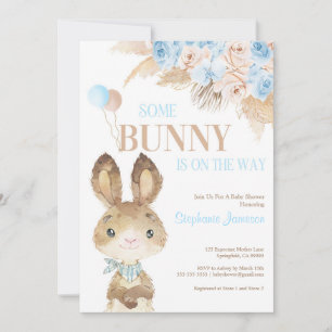 Invitation Pampas Grass Bohemian Tropical Desert Baby shower