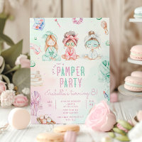 Pamper party filles Salon fête d'anniversaire