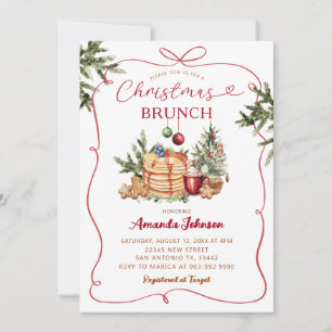 Invitation Pancake Hot cacao Main Drach Christmas Brunch