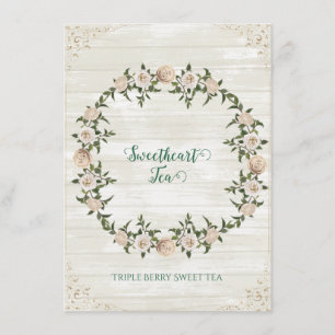 Invitation Pancarte de boisson pour une fête prénuptiale auto