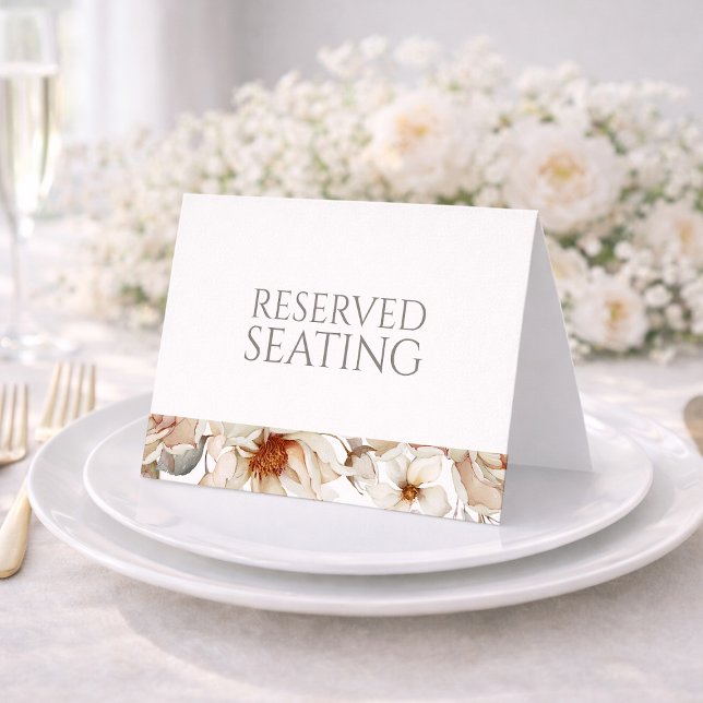 Invitation Pancarte de table de mariage avec places réservées (Créateur téléchargé)