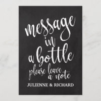 Pancarte de tableau noir abordable Message dans un