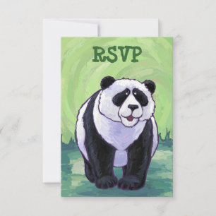 Invitation Panda Bear Party Centre