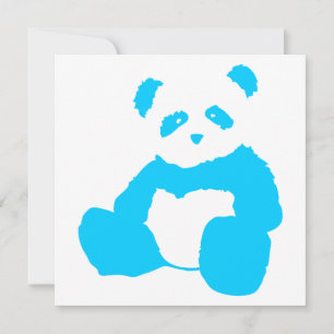 Invitation panda plush