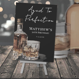 Invitation Panneau de fête d'anniversaire "Vieilli à la perfe