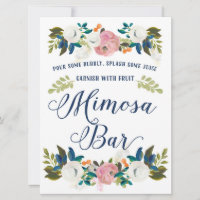 Panneau de Fête des mariées de la barre Mimosa