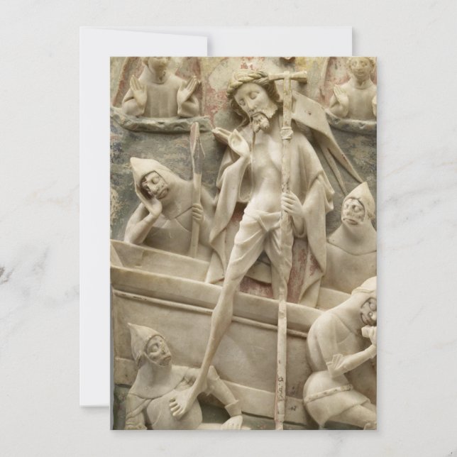 Invitation Panneau de la Résurrection du Christ (Bas Moyen Âg (Devant)