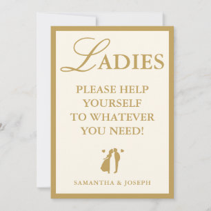 Invitation Panneau de panier de salle de bain pour dames ivoi