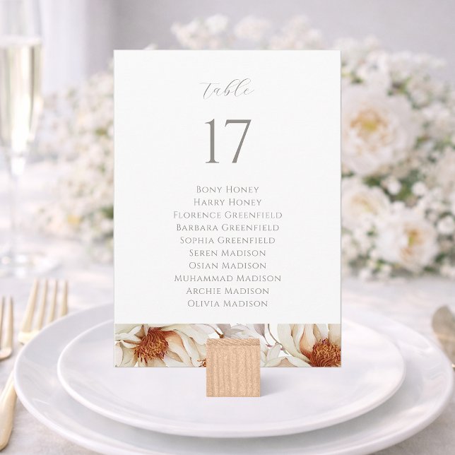 Invitation Panneau de placement élégant pour mariage (Créateur téléchargé)