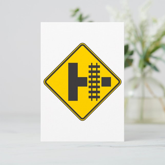 Invitation Panneau de signalisation routière d'annonce de pas (Créateur téléchargé)
