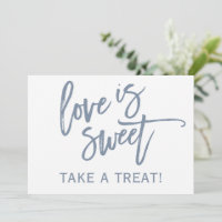 Panneau pour candy bar / buffet de mariage 5X7 | B