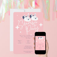 Pantoufles de lapin Stwood Party Slepover Annivers