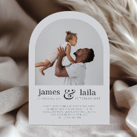 Papa et Enfant - Arch Photo Jour d'anniversaire co