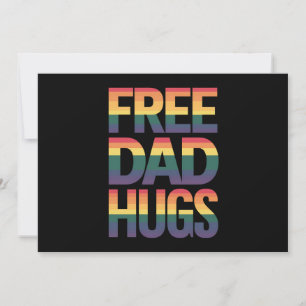 Invitation Papa Libre Accrocs LGBTQ Gay pride Mois Fier Ally