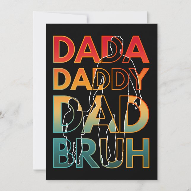 INVITATION PAPA PAPA PAPA BRUH (Devant)