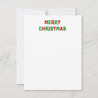 Invitation Papeterie de Joyeux Noël