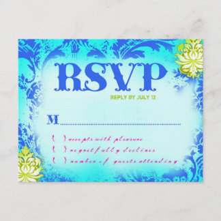 INVITATION PAPIER À LINÉATURE 2 BAHAMAS RSVP