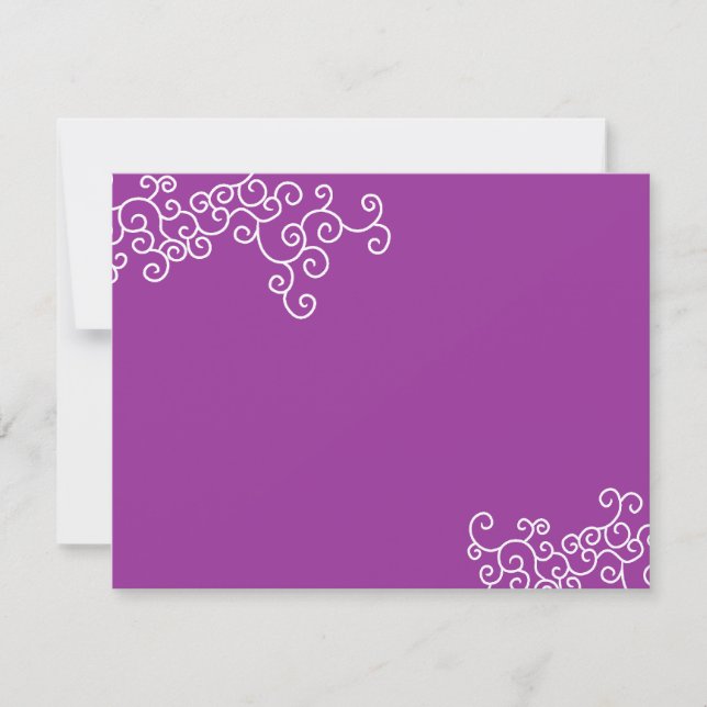 Invitation PAPIER de FEUTRE de noce de bat mitzvah de Talia (Devant)